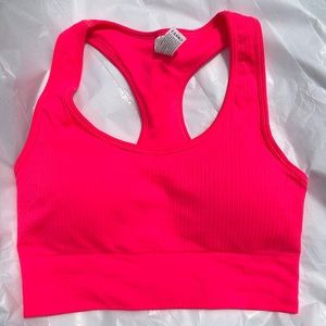 Yoga sports bra pink